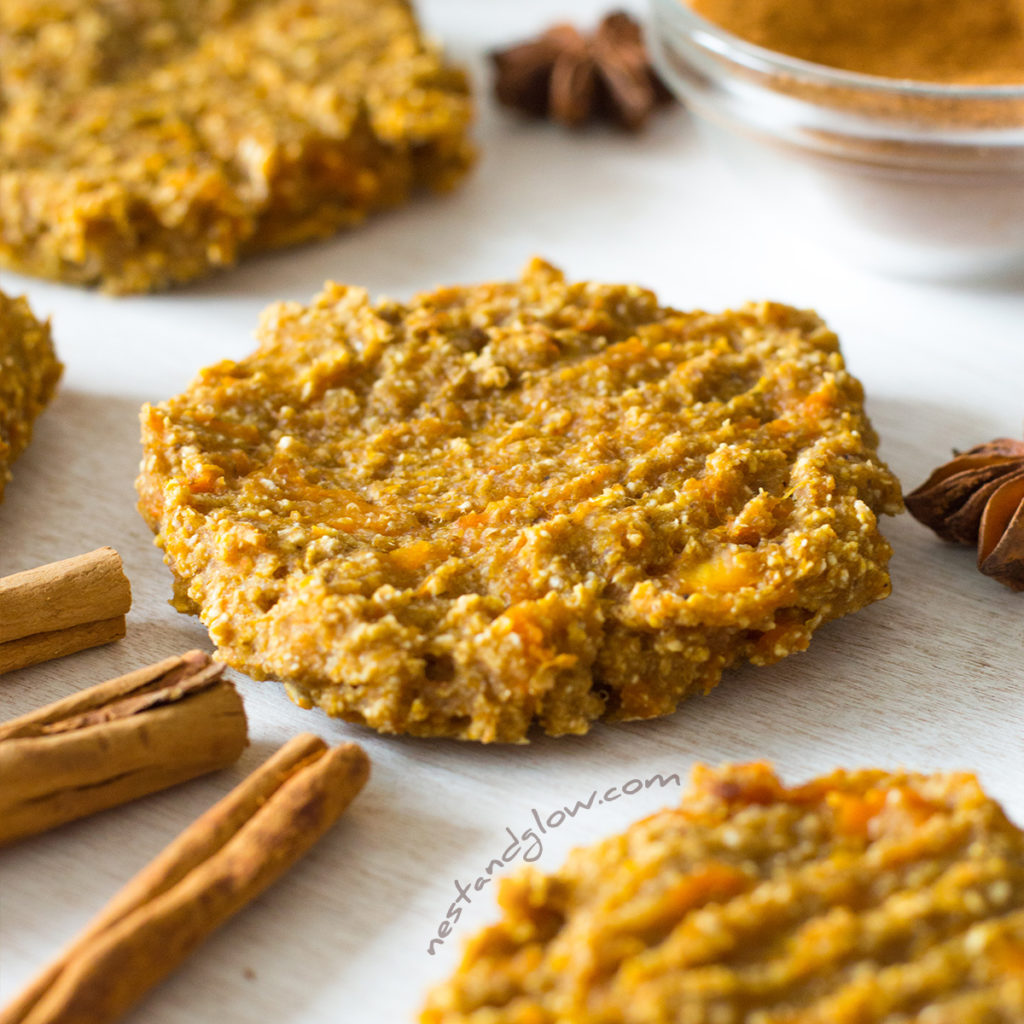 banana oat pumpkin spiced cookies breakfast