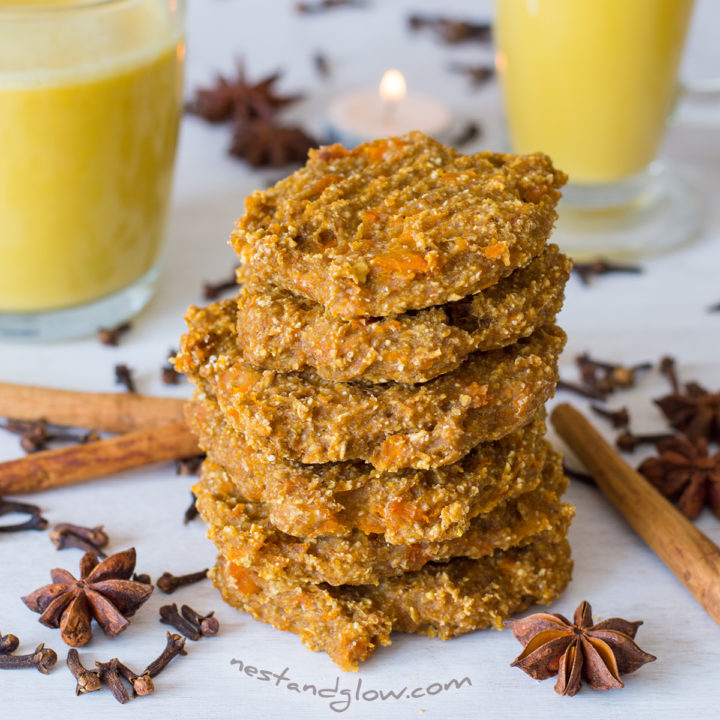 Pumpkin Spice Healthy Cookies