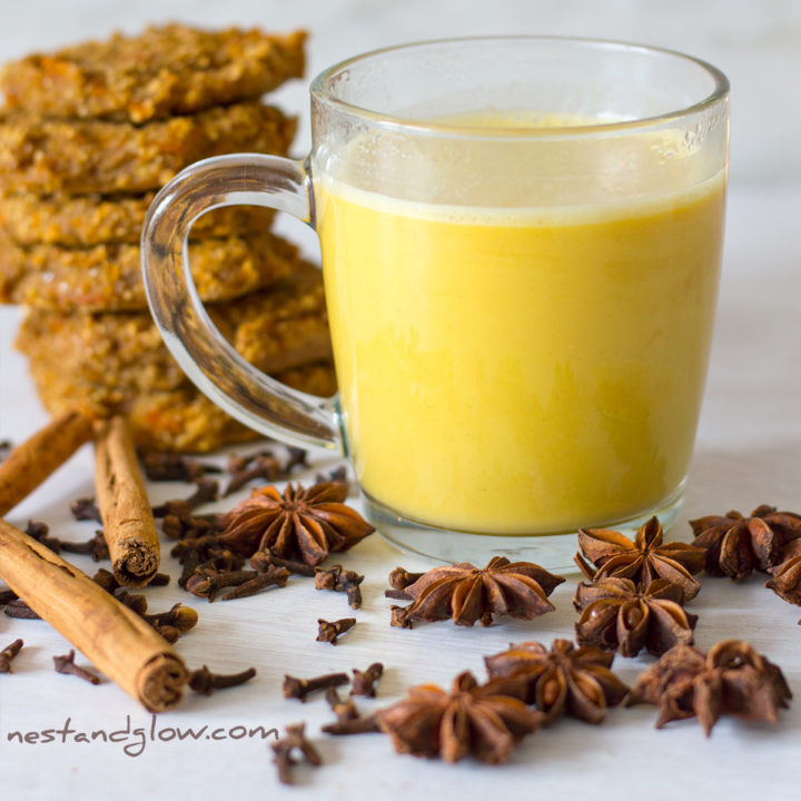 Pumpkin Spice Cashew Latte