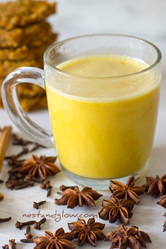 Pumpkin Spice Dairy-free Cashew Latte