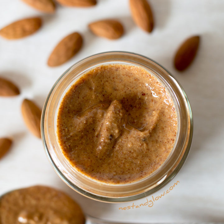 Activated Sprouted Almond Butter – Nest and Glow