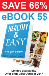 Save 66% Healthy and Easy Recipe Book $5