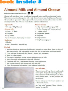 healthy easy recipe book look inside almond milk