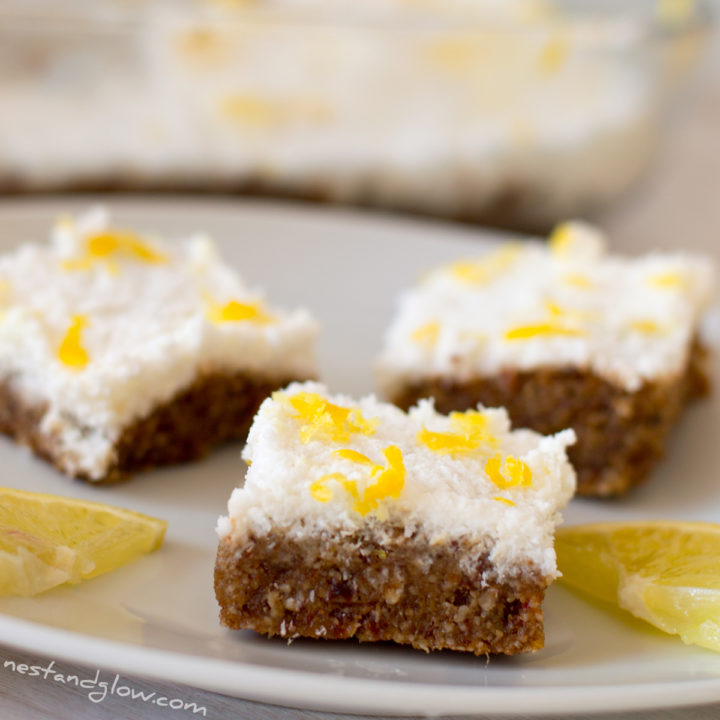 Raw Lemon Cake