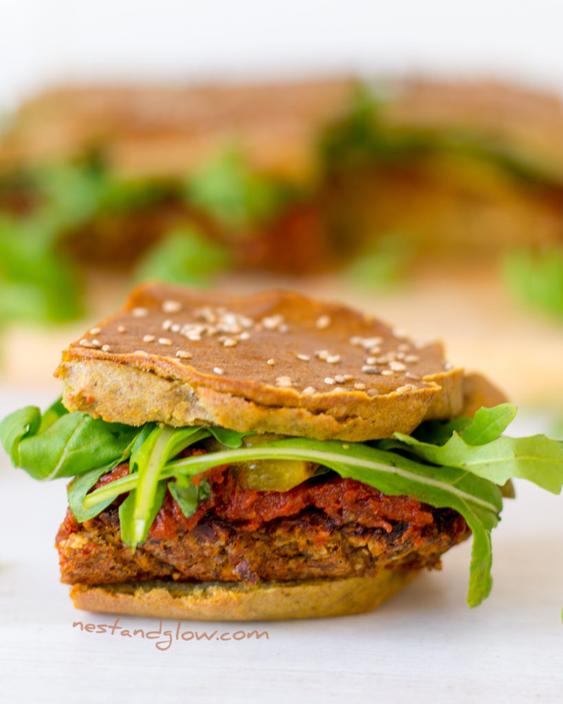 Quinoa Veggie Burger Gluten-free Sliders