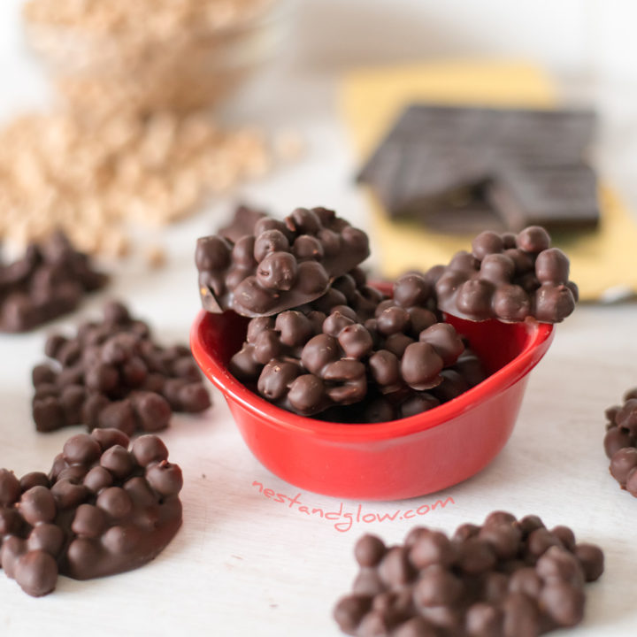 2-Ingredient Chickpea Chocolate Protein Candy