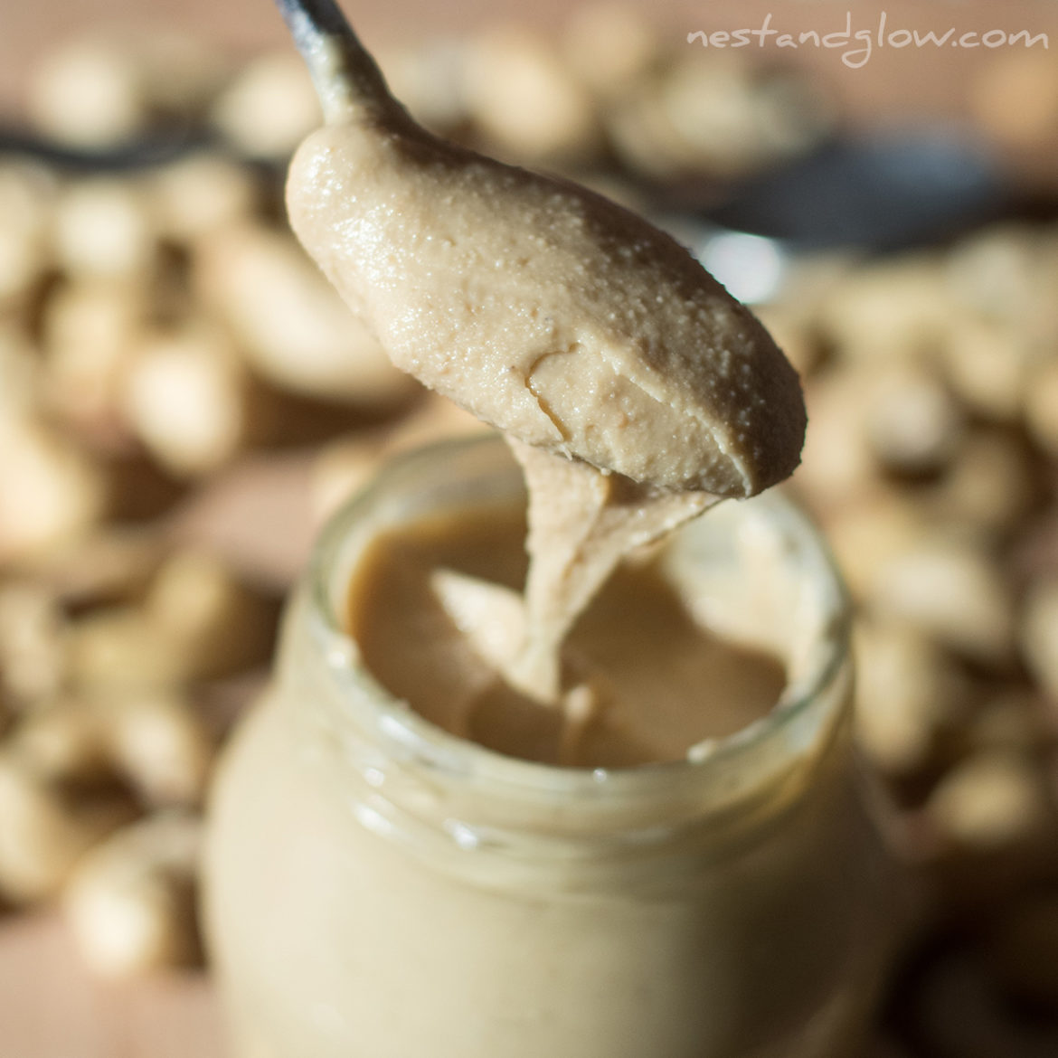 How to Make Raw Cashew Nut Butter Nest and Glow