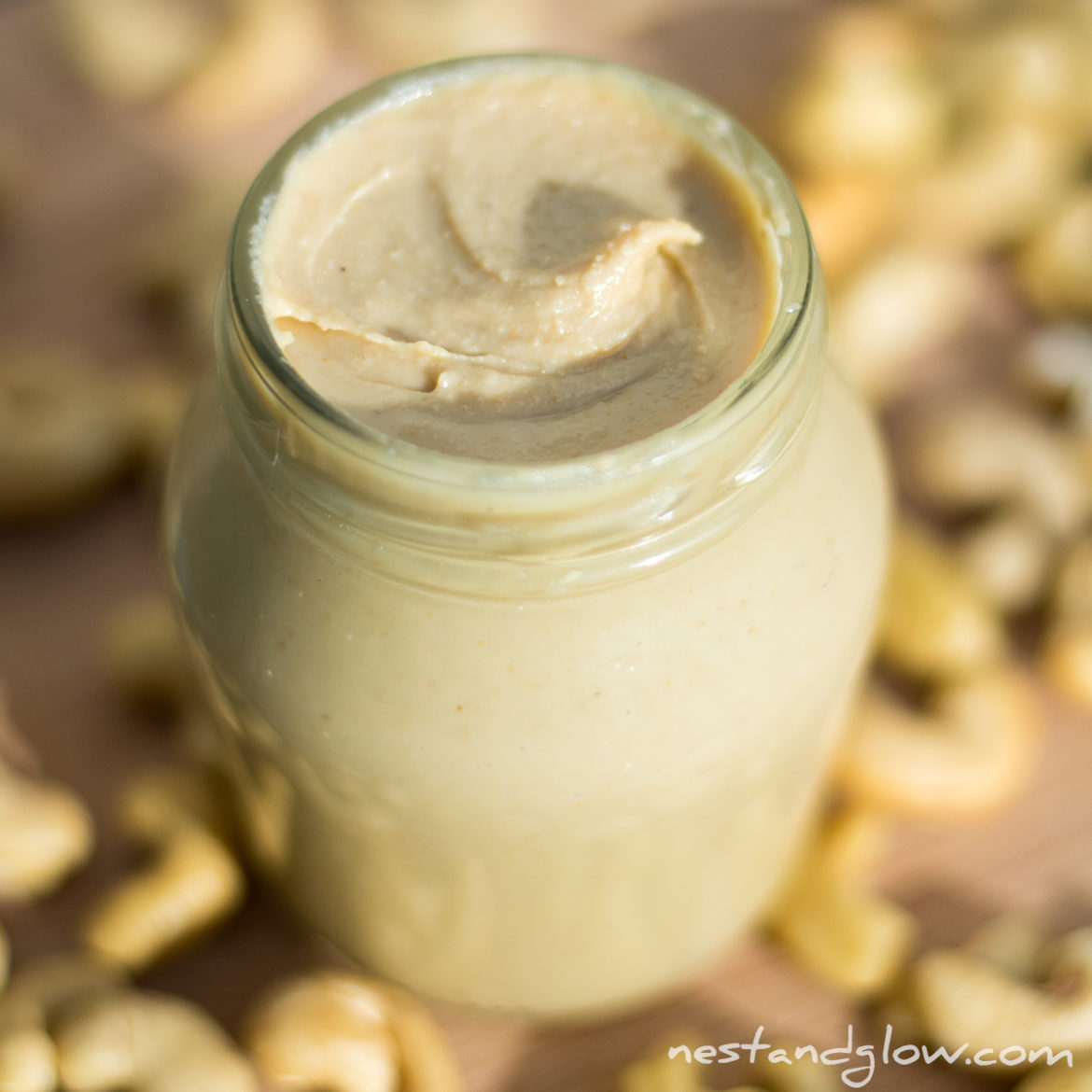 How to Make Raw Cashew Nut Butter Nest and Glow