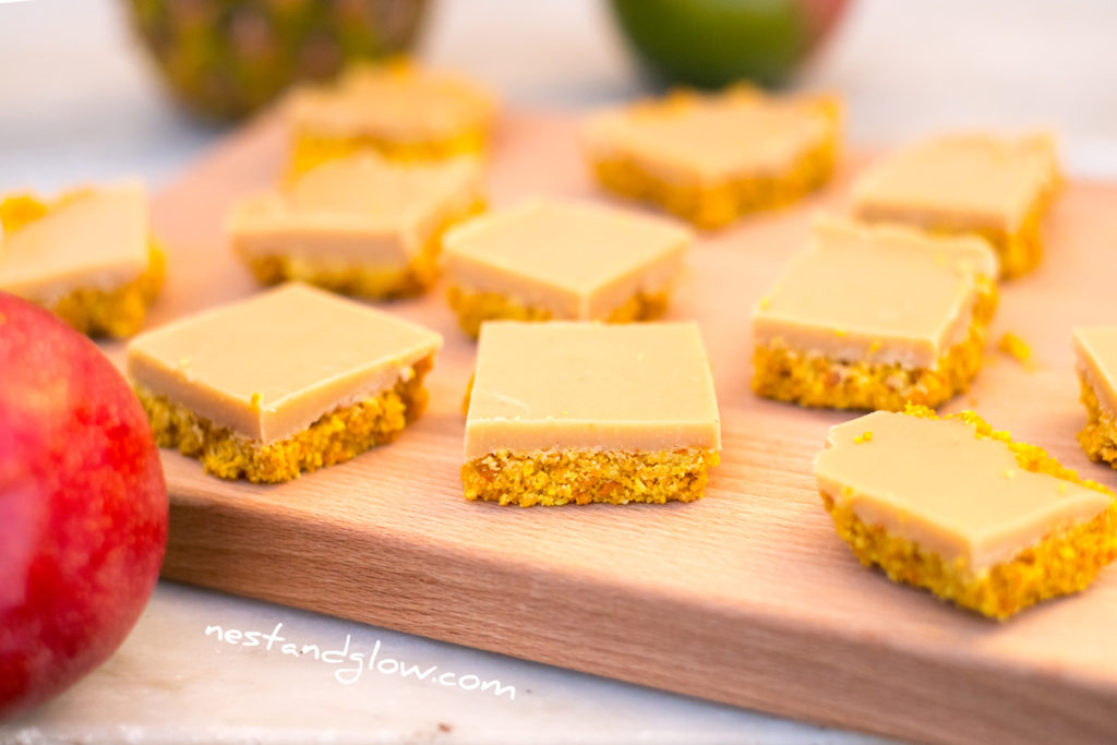 Easy and healthy vegan tropical fudge