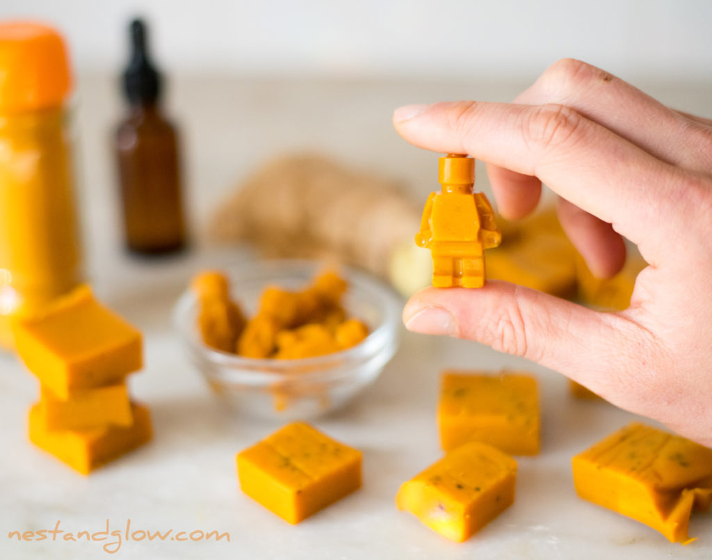 CBD Turmeric Ginger Sweets with Black Pepper