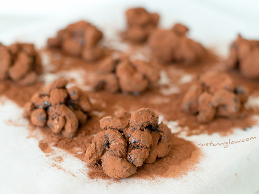 Easy healthy cashew chocolate