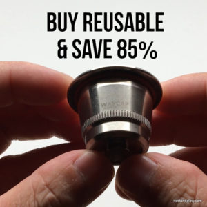 reusable coffee pods sdave 85%