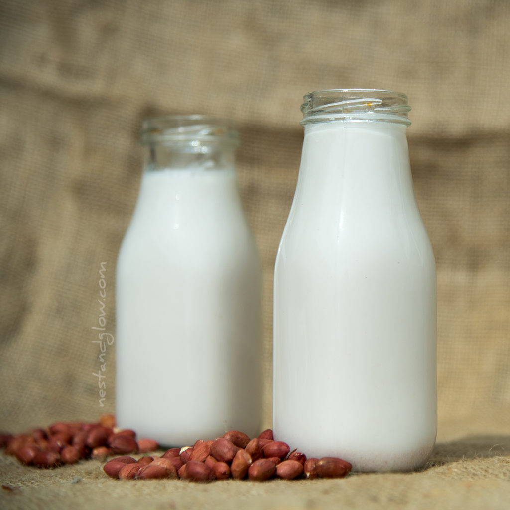 dairy free vegan peanut milk