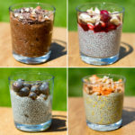 Overnight Chia Pudding 4 Ways