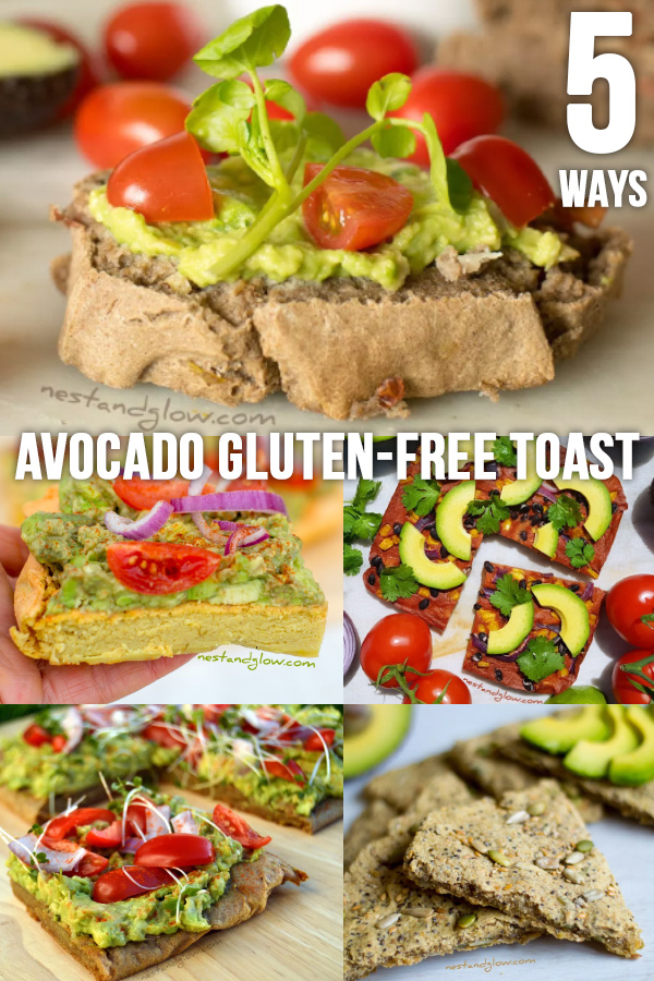 Avocado on Glutenfree Protein Bread Recipes Nest and Glow