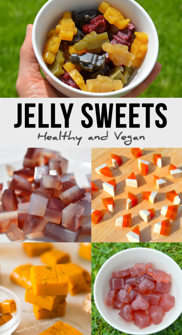 Healthy Jelly Sweets Recipes Vegan and Gelatine Free