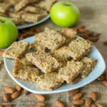 3-Ingredient Apple Almond Breakfast Bars