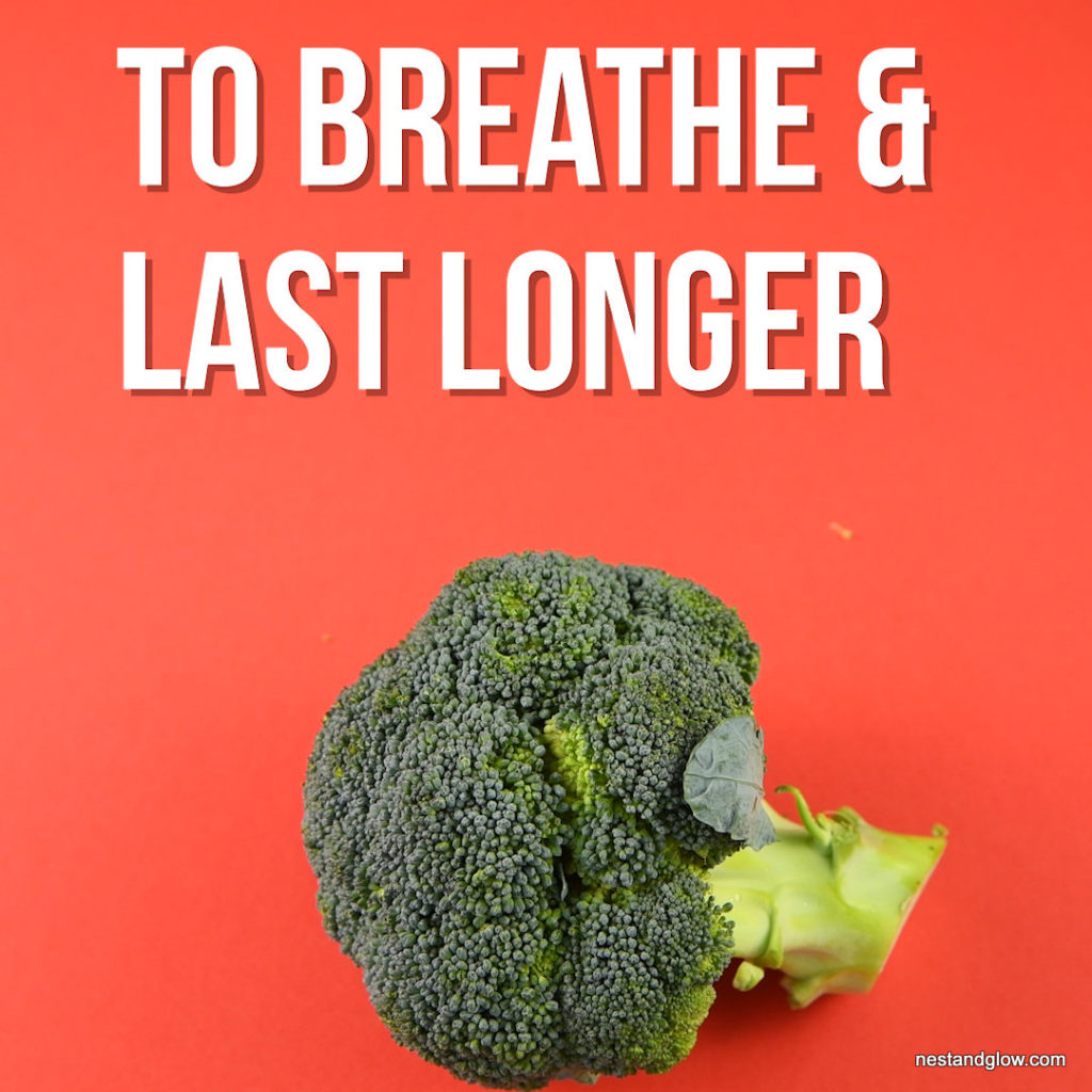 take broccoli out of plastic packet