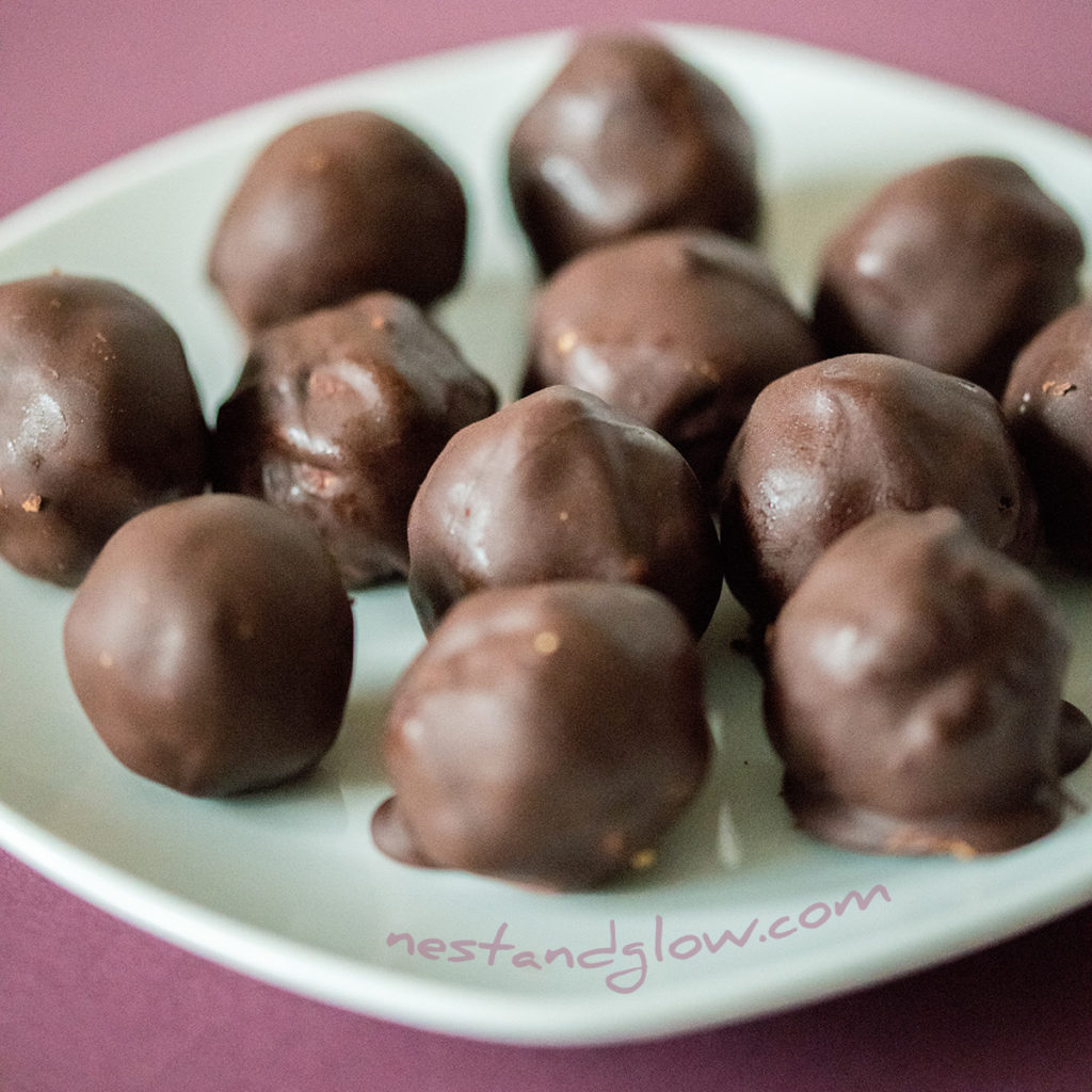 healthy 3 ingredient cookie dough bites