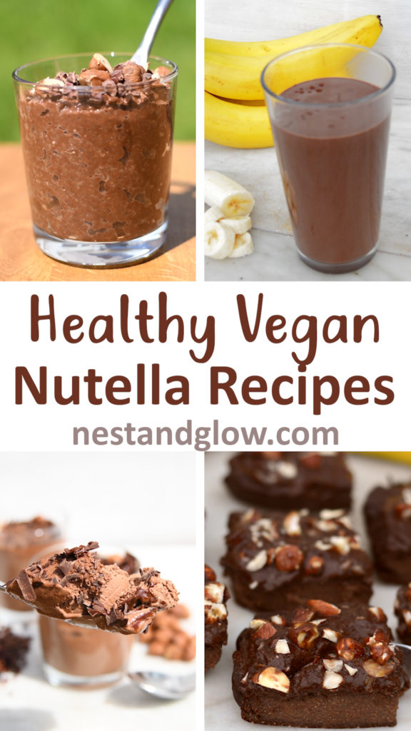 healthy vegan nutella recipes