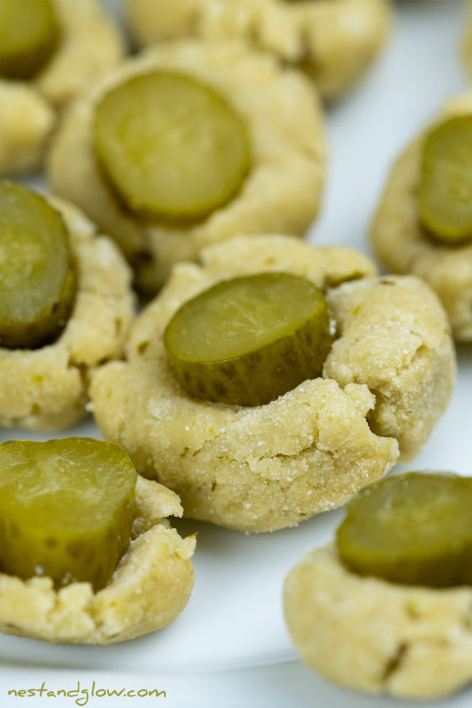 pickle cookies cashews coconut