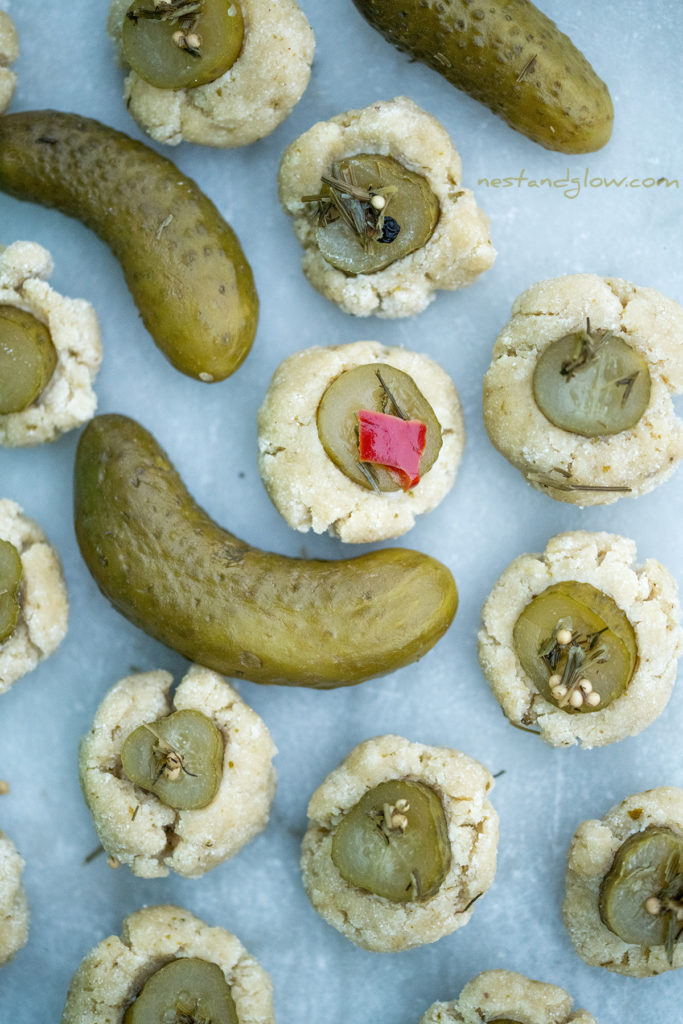 pickle cookies that are vegan with no egg or butter