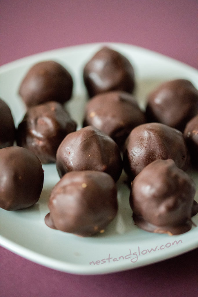 vegan cookie dough bites