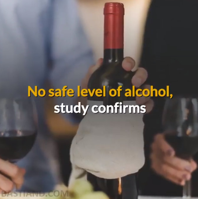 No safe level of alcohol