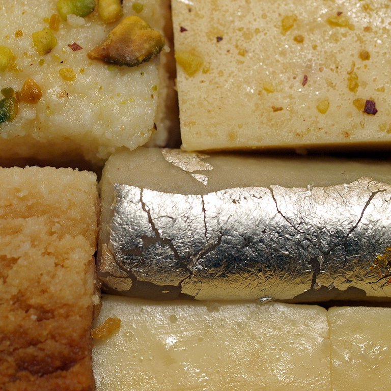 indian sweets silver leaf