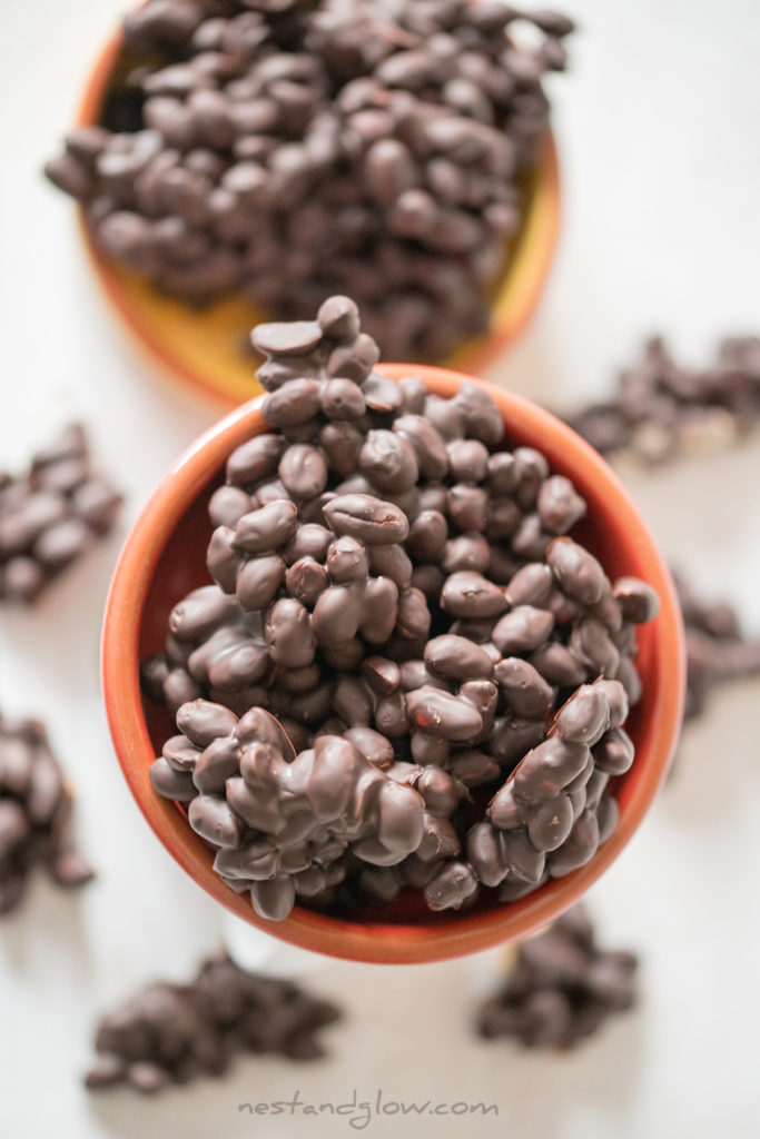 peanut dark chocolate candy