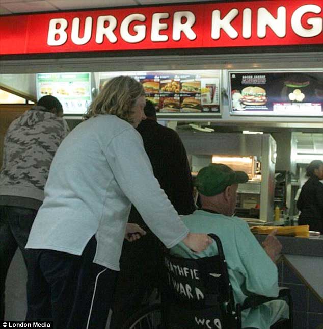 burger king in hospital