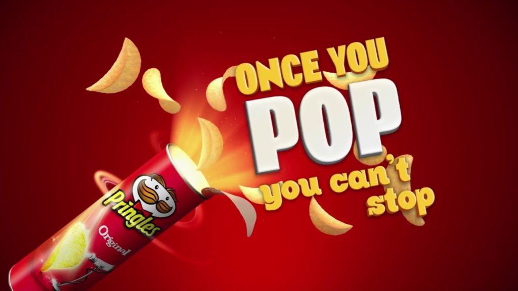 pringles once you pop cant stop
