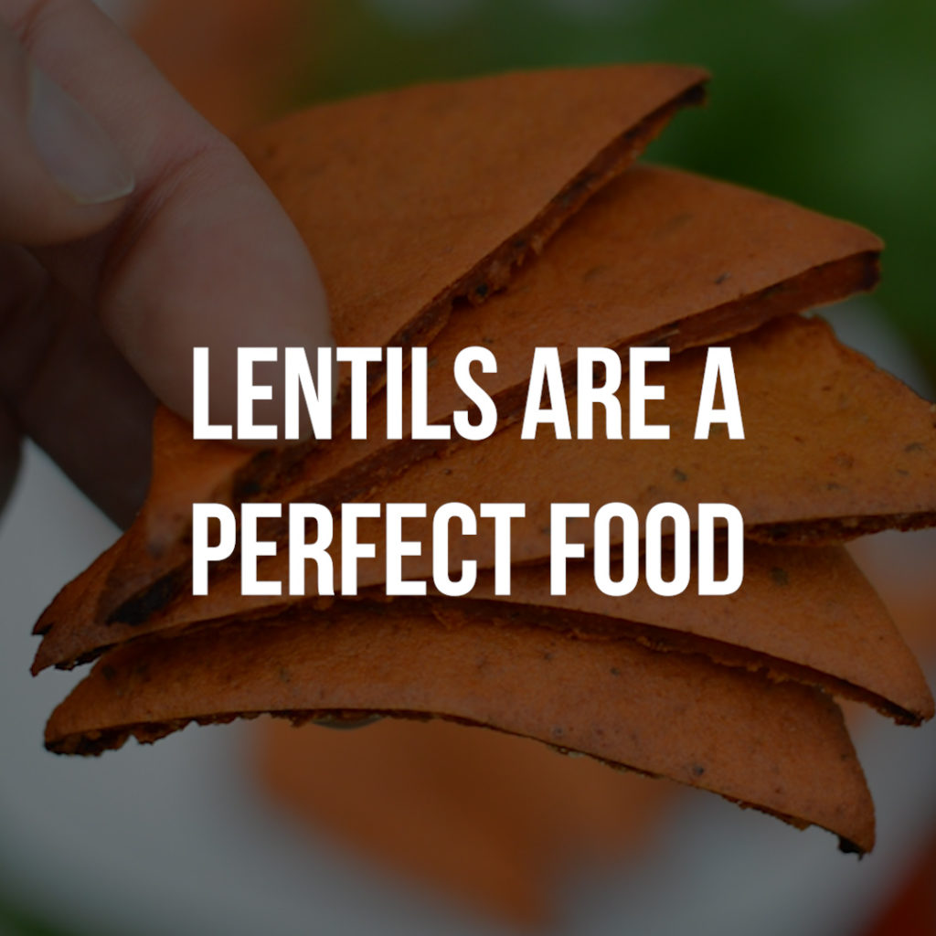 Lentils are a perfect food