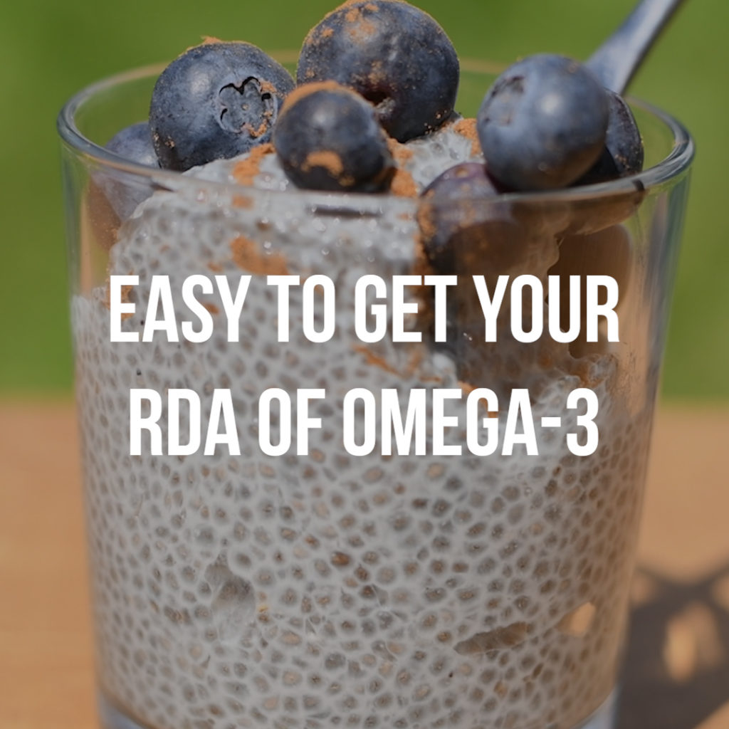 Easy to get your RDA of omega-3