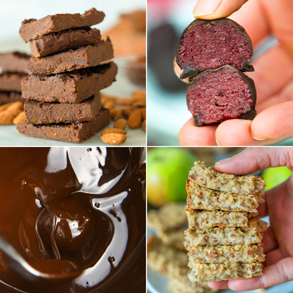 3 ingredient healthy sweet snacks