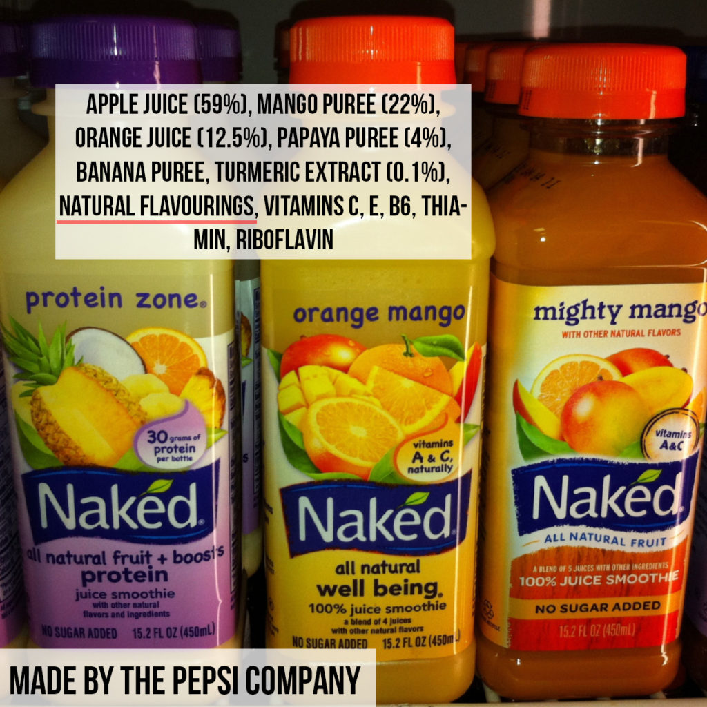 naked juice by pepsi