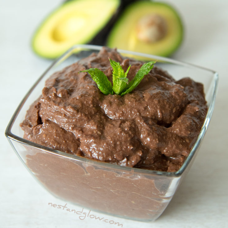 Chocolate Avocado Hummus