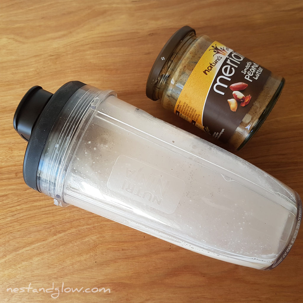 diy quick peanut milk that can be made with any nut or seed butter. peanuts however do give an amazing taste and are very affordable
