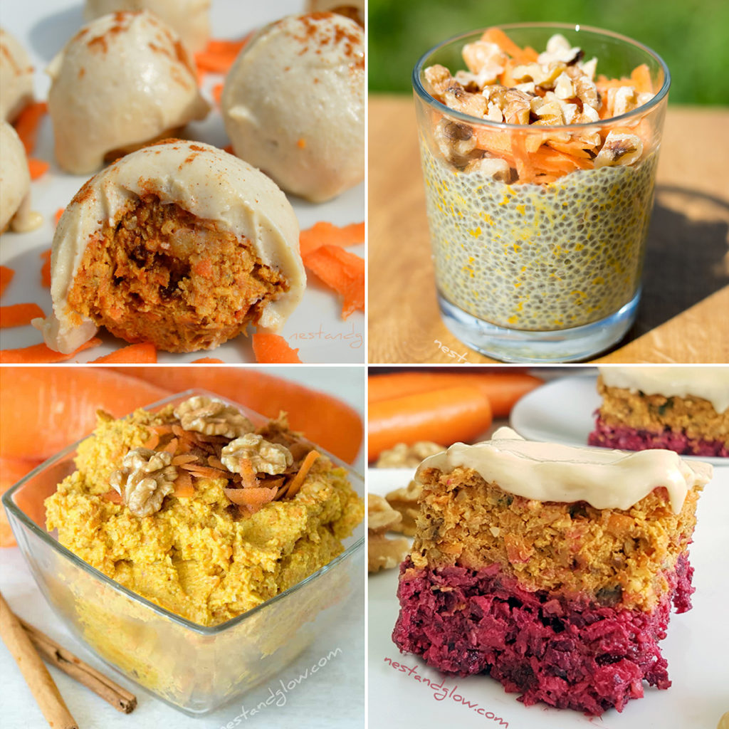 healthy vegan carrot cake recipes that all taste great and are high in nutrition. free of daily, gluten, eggs, flour and sugar!