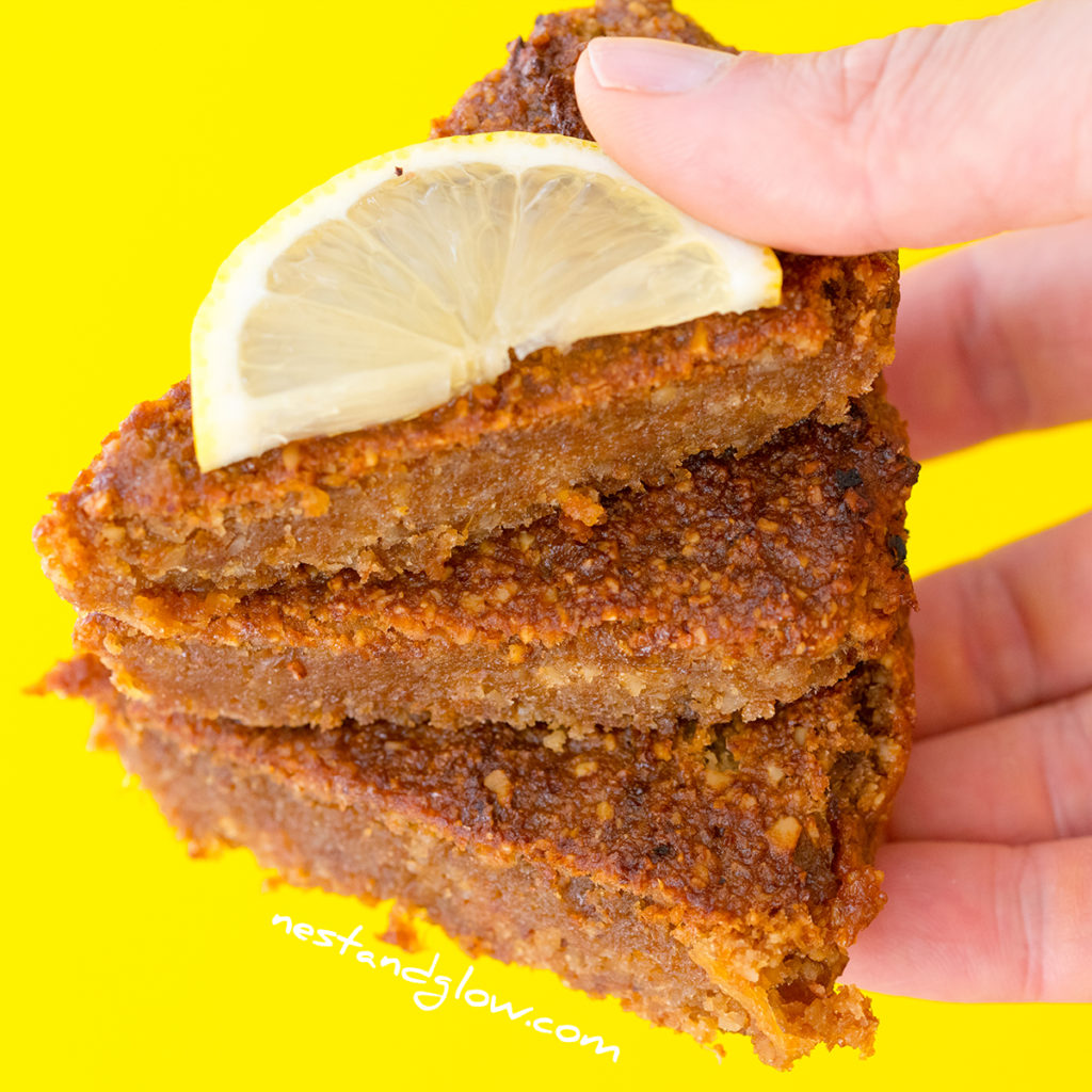 anyone even a child can make this gluten free and healthy lemon cake as after blending all that's needed is some stiring.